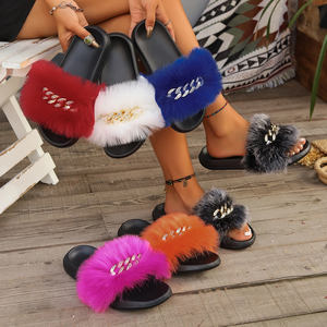 Mules Planos Impermeables de Moda para Mujer, Novedad de Invierno, Pantuflas para el Hogar, Zapatos al por Mayor para Primavera y Otoño - Product Image 4