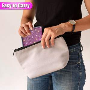 Relatiegeschenken Sigarettenkoker Voor Roker Vrouwen Mannen Bling Kristallen Sigarettenhouder Doosje Capaciteit Draagbaar Geschenk - Product Image 4