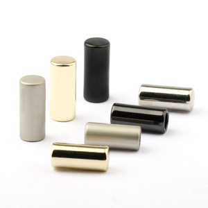 Khóa dây Stopper kim loại khóa dây kết thúc treo dây rút chuông dây khóa quần áo hợp kim kẽm mạ xi lanh cổ phiếu - Product Image 4