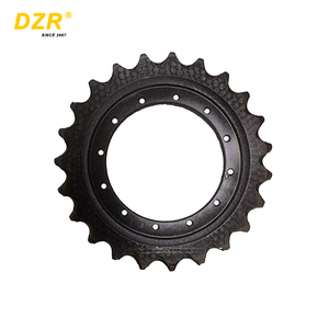Pièces de train d'atterrissage de pignon d'entraînement de <span class=keywords><strong>mini</strong></span> excavatrice en acier pour la voie d'excavatrice de <span class=keywords><strong>Jcb</strong></span> <span class=keywords><strong>8025</strong></span> 8035 8020 - Product Image 2