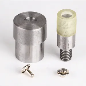 Stampo per bottoni a rivetto a doppia faccia, accessori per abbigliamento, strumento per l'installazione di rivetti, stampo per cucito, accessori per bottoni a pressione, strumento per lavorazione del cuoio - Product Image 1