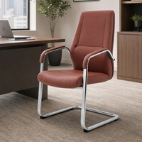 Chaises de conférence exécutives en cuir, design ergonomique, confort luxueux, bureau moderne, atelier, bureau à domicile, salle de réunion