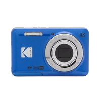 Appareil photo numérique KODAK PIXPRO FZ55-RD 16MP, zoom optique 5x, grand angle 28 mm, vidéo Full HD 1080P, écran LCD 2,7 pouces, caméra de vlogging