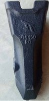 PC100RC PC120RC PC200RC IU3352RC dents de seau de coulée en acier allié excavatrice dents plates pelle rétrocaveuse dents de seau