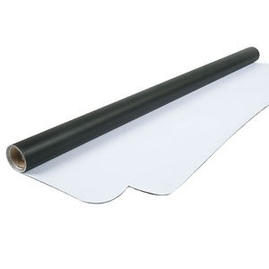 Cuộn Mềm Ép Nóng Bề Mặt Bóng 400Gsm Biểu Ngữ Dán Trước Bằng <span class=keywords><strong>PVC</strong></span> Khổ Lớn Biểu Ngữ Đường Phố Có Lưng Màu Đen - Product Image 1