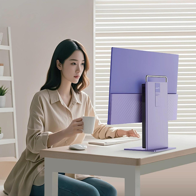 New 27" LCD IPS  All in One Computer Desktop Pc AIO Monoblock All-In-One Core I3 I5 I7 I9 USB AU US/EU 16GB DDR4 512GB SSD HDD