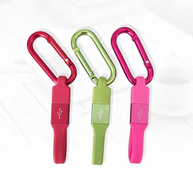 Hot New High-performance Reusable Portable Fast Universal USB Data Key Chain Cable