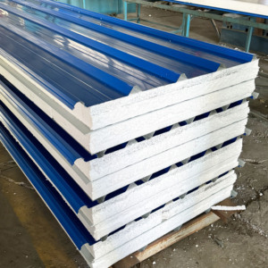 Guangqia Dễ dàng cài đặt cách nhiệt panneau bánh <span class=keywords><strong>sandwich</strong></span> EPS bên ngoài bọt tấm Tường tấm lợp tấm - Product Image 6