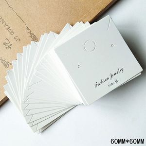 Étiquette suspendue personnalisée en carton imprimé pour bijoux, étiquettes pour boucles d'oreilles avec votre logo - Product Image 4