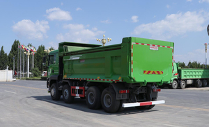 รถบรรทุกฮาวโอ 8x4 ยูโร 2 ดีเซล รถบรรทุกขนาดเล็กใหม่สำหรับงานเหมือง รถดัมพ์ 10 ล้อ รถบรรทุกเทท้าย 11-20 ตัน พวงมาลัยซ้าย กล้องมองหลัง 251-350 แรงม้า 6-8 ลิตร - Product Image 5