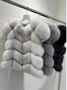 <span class=keywords><strong>Gilet</strong></span> di lusso <span class=keywords><strong>in</strong></span> vera pelliccia di volpe da <span class=keywords><strong>donna</strong></span> stile Casual aderente <span class=keywords><strong>in</strong></span> <span class=keywords><strong>pelle</strong></span> <span class=keywords><strong>gilet</strong></span> corto <span class=keywords><strong>in</strong></span> vera pelliccia - Product Image 5