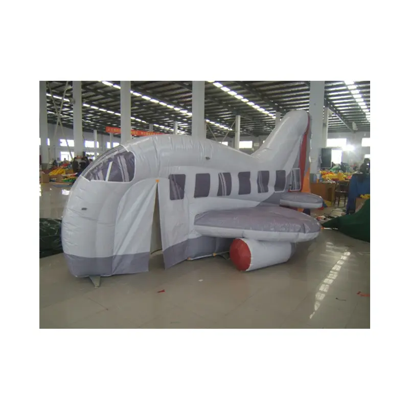 Grand avion gonflable modèle personnalisé avion gonflable pour la publicité