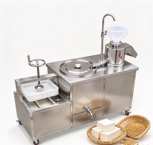 Machine à lait de soja commerciale à haute efficacité, presse automatique pour le moulage du tofu - Product Image 5