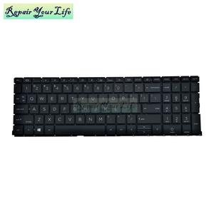 Chúng Tôi Tiếng Anh Anh Anh Đèn Nền Máy Tính Xách Tay Bàn Phím Cho HP <span class=keywords><strong>450</strong></span> G8 Zbook POEWR-G7 POEWR-G8 HSN-Q26C 650 G8 Bàn Phím Mới Màu Đen - Product Image 2