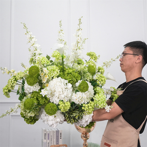New Product Handmade flower ball Artificial Gift <b>Table</b> Decoration Artificial Flower Ball Centerpieces - Product Image 1