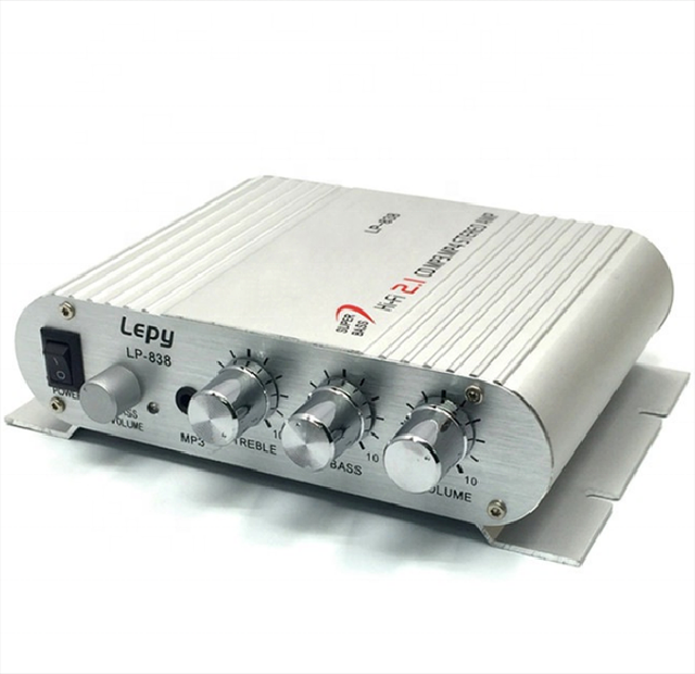 2.0+ subwoofer music power amplifier 2.1 channel power amplifier LP-838 super bass power
