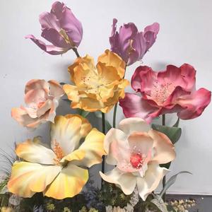 Decoración Floral Gigante <span class=keywords><strong>de</strong></span> Tulipanes y Amapolas <span class=keywords><strong>de</strong></span> EVA Premium para Pasillo <span class=keywords><strong>de</strong></span> Boda, Revelación <span class=keywords><strong>de</strong></span> Género <span class=keywords><strong>de</strong></span> Bebé, Fiesta, Hotel <span class=keywords><strong>de</strong></span> Lujo, Decoración <span class=keywords><strong>de</strong></span> Habitación Nupcial - Product Image 1