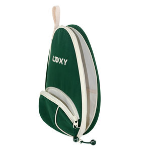 Sac de raquette de tennis et de pickleball à sangle réglable, coton recyclé, multifonctionnel, sport de plein air, sac de sport à bandoulière tendance - Product Image 5