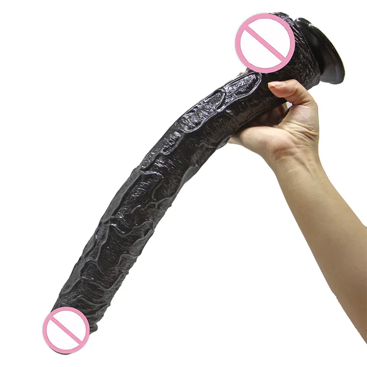 17 Inch Goedkope Kunstmatige Man Sex Toys Big Size Strapless Dildo