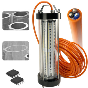 Waterdichte Commerciële Vislampen 2026 Nieuwe Onderwatervislicht 2000 Met Groene En Witte Visloklampen - Product Image 4