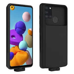 Funda de <span class=keywords><strong>cargador</strong></span> de batería de 5000Mah para <span class=keywords><strong>Samsung</strong></span> Galaxy A21S M31 S20 FE S22 A51 Note 8 A71 A71 5G A31 S20 S20 Plus S20 Ultra A20 <span class=keywords><strong>A30</strong></span> A50 - Product Image 6