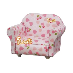 Nhà Búp Bê Sofa Nhỏ Đồ Nội Thất Phòng Khách Ghế Sofa Đơn Vải WL037H