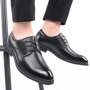 Zapatos de Malla de Cuero Genuino Retro Formales de Alta Gama para Hombre, Diseño de Negocios de Lujo, Gran Venta, Cómodos, Impermeables y Transpirables - Product Image 3