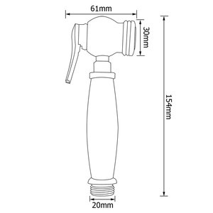 Chine fabricant liste Offre Spéciale laiton douchette <span class=keywords><strong>wc</strong></span> chromé bidet shattaf bidet <span class=keywords><strong>wc</strong></span> pulvérisateur - Product Image 2