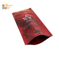 Sacs refermables à fermeture éclair personnalisés, à l'épreuve des odeurs, pour jouets, bonbons, collations, 3,5 g, 7 g, 28 g, 1 lb, 1 livre, sacs en mylar avec boîte