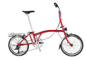 Vélo pliant 9 vitesses R20 20 pouces en acier au molybdène de haute qualité avec cadre en Y, mini vélo pliant léger 9 vitesses - Product Image 5