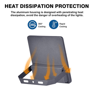 Sản Phẩm Mới IP65 Pin Lớn Công Suất Cảm Biến Điều Khiển Từ Xa 100W 200W 300W 400W LiFePO4 Nhôm <span class=keywords><strong>PC</strong></span> LED Năng Lượng Mặt Trời Nhẹ Lũ Lụt - Product Image 3