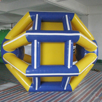 Summer Fun Gonflable Water Walking Floating Roller Ball pour l'exercice et les sports nautiques Jouet