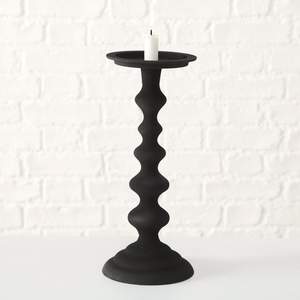 Bougeoir Antique noir se dresse pour la fête de mariage et la décoration de table 2024 dernière collection de décoration intérieure au meilleur prix - Product Image 1