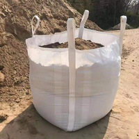 Fourniture d'usine Super Sack 1 tonne sacs Jumbo Fibc grand sac en vrac emballage croisé supérieur couleur plate fond plat de qualité alimentaire 1500kg 1000kgTon