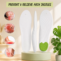 Accessoires pour chaussures : Semelles intérieures en mousse à mémoire de forme, amortissantes et souples, pour la marche quotidienne, la station debout et les chaussures de travail