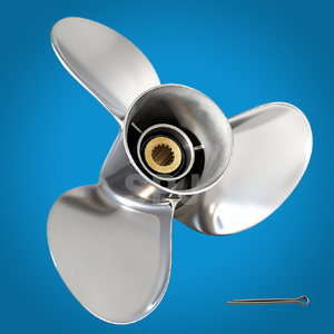 ใบพัดเรือฮอนด้าใหม่ ขนาด 14*19 นิ้ว รุ่น OEM 58200-87D02-019 ใบพัด 3 ใบ สำหรับเรือ 60-130 แรงม้า - Product Image 3