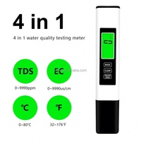 Fournitures d'usine Portable 3 en 1 TDS/EC/Temp Pen New Digital Water Quality EC Meter avec personnalisation OEM