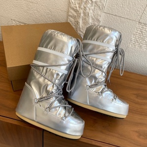 Bottes en fourrure de mouton de luxe, de haute qualité, confortables, personnalisées, unisexes, thermiques, à lacets, respirantes, antidérapantes - Product Image 3