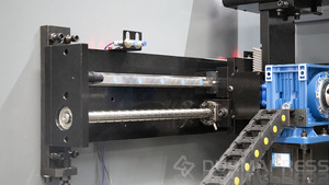 Presse plieuse hydraulique économique 125T/4000 avec système Delem DA58TX 2D pour <span class=keywords><strong>carrosserie</strong></span> de véhicules spéciaux - Product Image 3