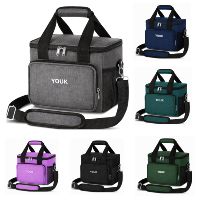 Sac isotherme souple YOUK personnalisé pour l'extérieur, avec sangle réglable, étanche, portable, pour les voyages, la plage, les pique-niques, le camping