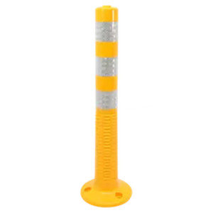 Желтые гибкие дорожные предупреждающие столбы 75 см - Product Image 1