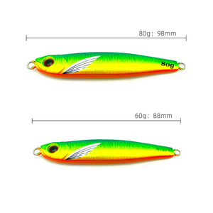 เหยื่อตกปลาจิ๊<span class=keywords><strong>ก</strong></span>โลหะเทียมแบบยาว60<span class=keywords><strong>ก</strong></span>. <span class=keywords><strong>80</strong></span><span class=keywords><strong>ก</strong></span>. เหยื่อตกปลาใหม่ OEM - Product Image 4