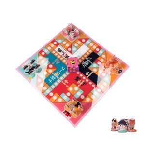 Jeu d'échecs volants en acrylique pour enfants, jouet éducatif avec personnages et dés personnalisables - Product Image 3