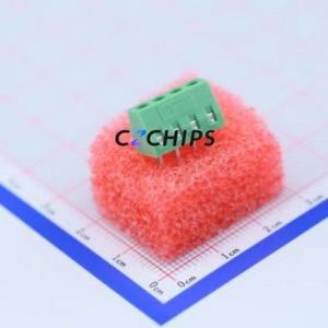 1751264 Screw Terminal Block Through hole Component (THT),P=3.5mm Connector 1x4P 3.5mm Green Through Hole - Product Image 1