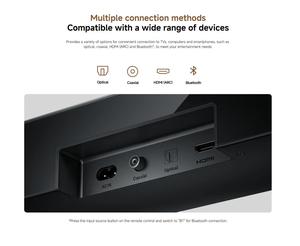Originale per Xiaomi <span class=keywords><strong>Soundbar</strong></span> Pro 2.0 Ch Subwoofer Smart Bass Stereo senza fili Sdolby <span class=keywords><strong>Atmos</strong></span> <span class=keywords><strong>Soundbar</strong></span> per Home Theater <span class=keywords><strong>Soundbar</strong></span> - Product Image 3