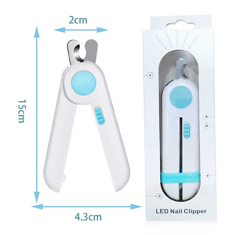 Домашние питомцы для ногтей домашние питомцы триммер для ногтей принадлежности для чистки домашних животных со светодиодной подсветкой