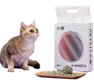 <span class=keywords><strong>Litière</strong></span> pour chat écologique 5 en 1, biodégradable, sans odeur, au charbon actif, ultra absorbante et à séchage rapide, à base de tofu - Product Image 1