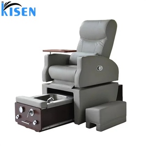 Fauteuils de pédicure de luxe modernes KISEN, fauteuils de pédicure de spa avec bain de pieds, fauteuil de pédicure de spa à vendre - Product Image 5
