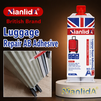 Colle époxy Nianlida 50 ml, adhésif structurel, réparation de bagages à coque rigide, liaison extra forte, résistant aux chocs, longue durée de vie