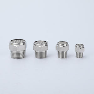 Connecteur pneumatique à tête plate de 2 pouces, silencieux de réduction du bruit, vanne solénoïde en acier inoxydable pour compresseur de pompe à air - Product Image 2